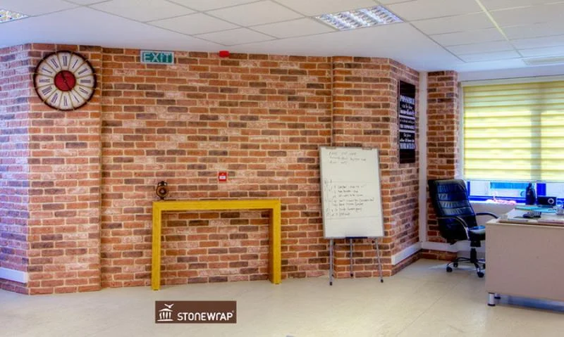 Dekoratif Tuğla (Kültür Tuğlası) ile Loft Tarzı Mutfak Duvarı Kaplama